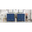 Ensemble de meuble-lavabo 60 po avec lavabos doubles (séparés), lavabos doubles en céramique, tablette de rangement et tiroirs séparés (miroir non inclus)-193903959-193903957-193903954