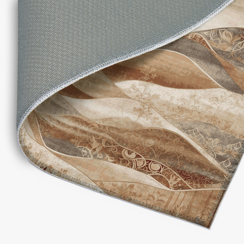 Tapis intérieur et extérieur Cascading Drift, Rectangle 1 pi 6 po x 2 pi 6 po