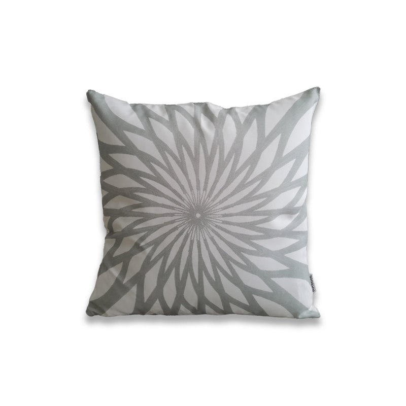 Ensemble de 2 taies d'oreiller extérieures imprimées sur fond blanc (ensemble de 2), Polyester/ Bourre en polyester