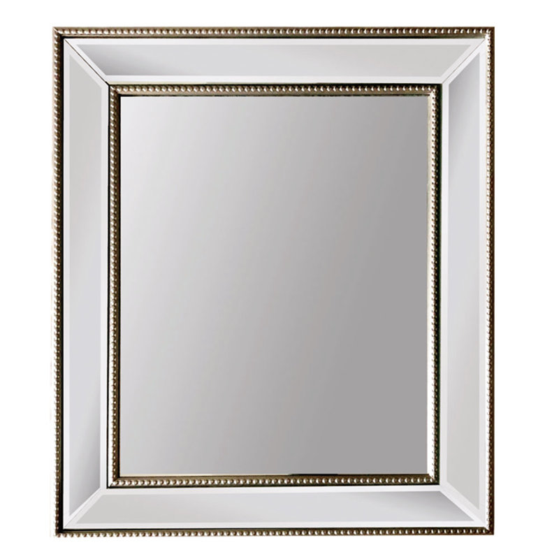 Miroir biseauté Epifanio, argent