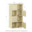 105.9cm H x 59.9cm W Cube Bookcase-25855255