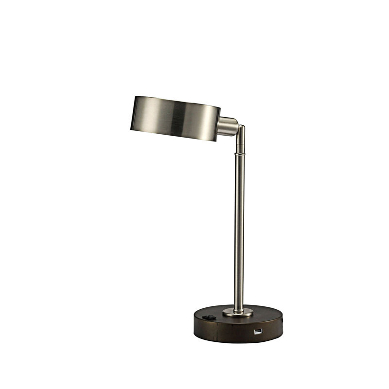 Metal Table Lamp Adjustable Head Lamp