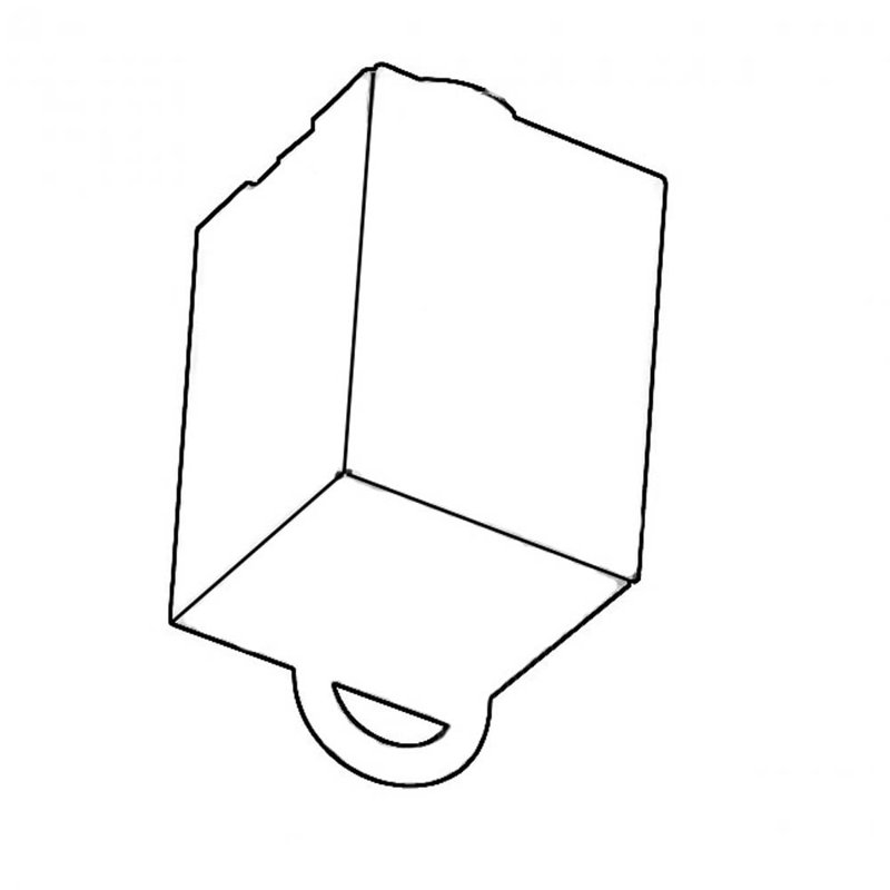 Lightolier Series Suspension Loop Track Accessory, White