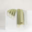 Crystal Blue Fiji Stripe Throw-1095484814