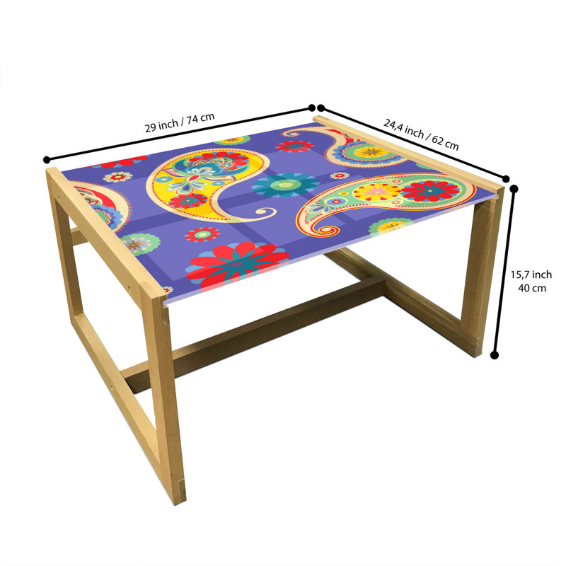 Jahray Sled Coffee Table, 62cm H x 74cm W x 40cm D