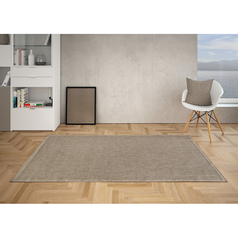 Tapis intérieur / extérieur en polyester tissé à la machine Doyna