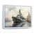 Cadre flottant blanc