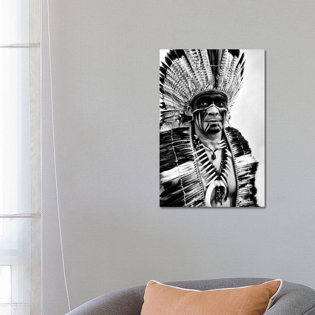 Indian by Glauco Meneghelli - Wrapped Canvas Print