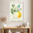 Kema Floursack Lemon I Wall Sign-108440174