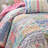 4 Piece Reversible Quilted Quilt Set 4-Piece Pink Full/Queen