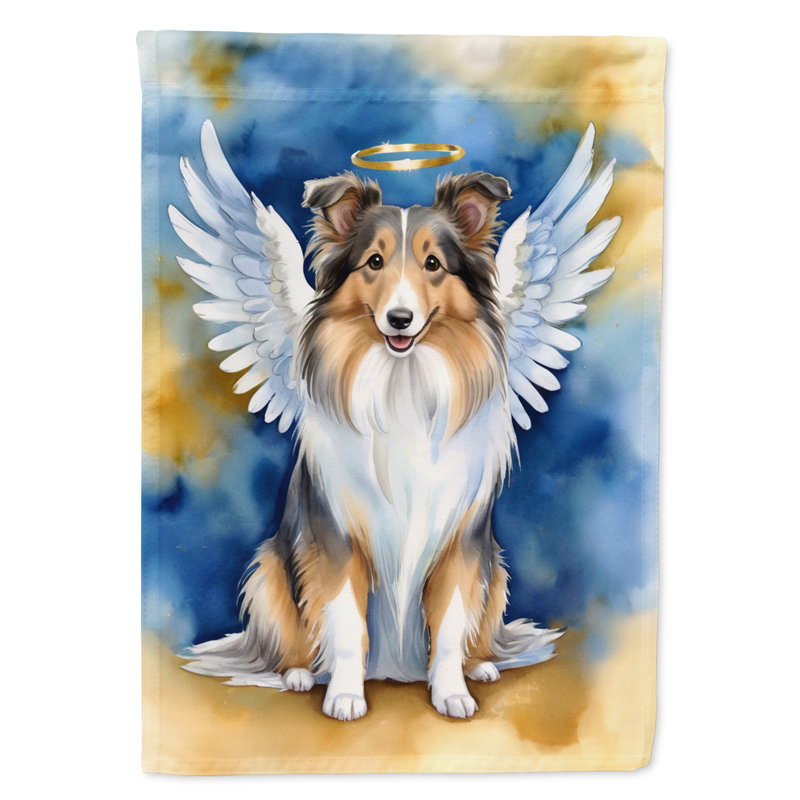 Drapeau Sheltie My Angel House