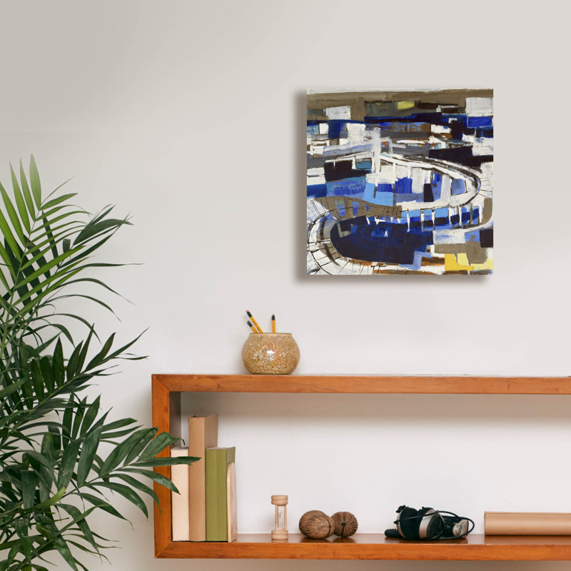  «Bridge 4» par Erin McGee Ferrell, art mural sur toile, 12 po x 12 po