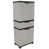 Gris / bordure gris anthracite