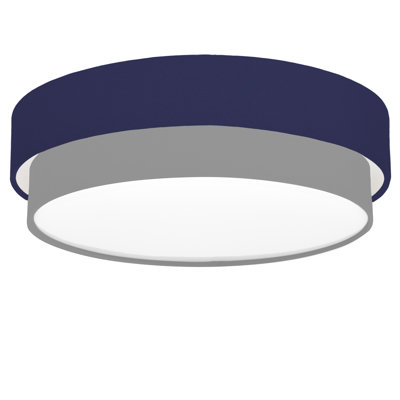 Avory Fabric Flush Mount