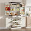 Garde-manger 71,3 po avec 6 tablettes de porte, 2 plateaux de rangement coulissants et 1 tiroir extérieur-873858185