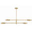 Lustre linéaire moderne unique à 4 lumières-45877326