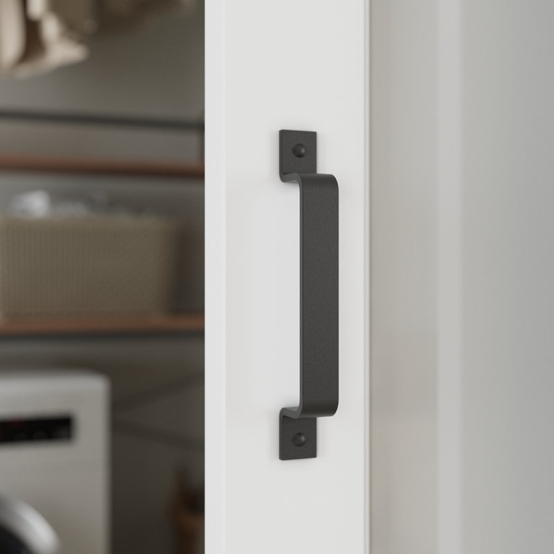 Porte de grange coulissante 80 po 1-Lite, 40 po x 80 po