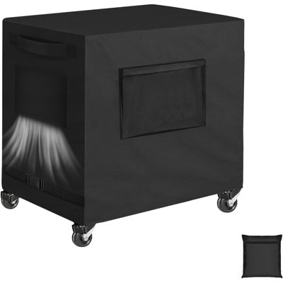 Housse pour chariot de glacière de patio, convient à la plupart des housses de chariot de glacière à roulettes de 80 à 100 pintes