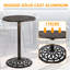 Table de bar en acier inoxydable