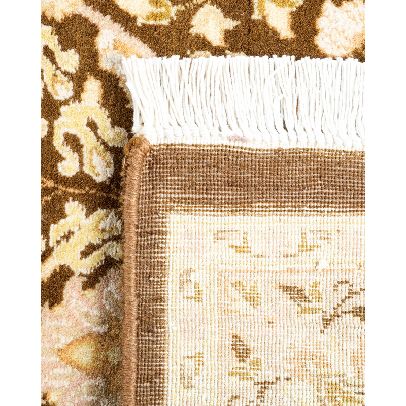 Classic One-of-a-Kind 2'6" x 8'4" Hand Knotted Area Rug