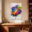 Abstract Colourful Basketball With Paint Splashes And Graffiti-867458541