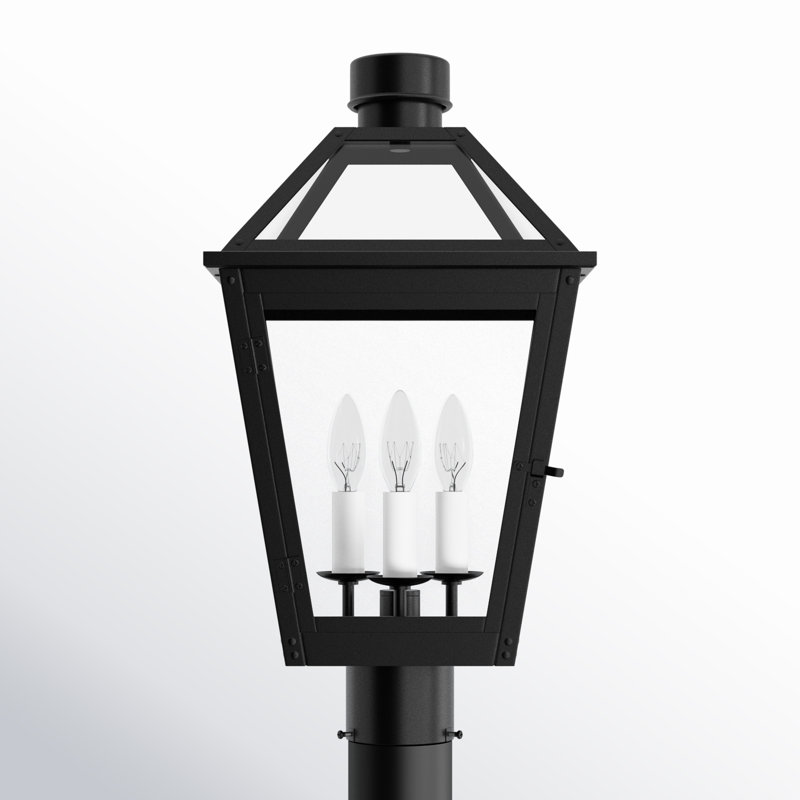 Transparent Lantern Head, Textured Black
