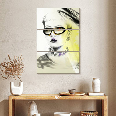 Leisha Woman With Glasses