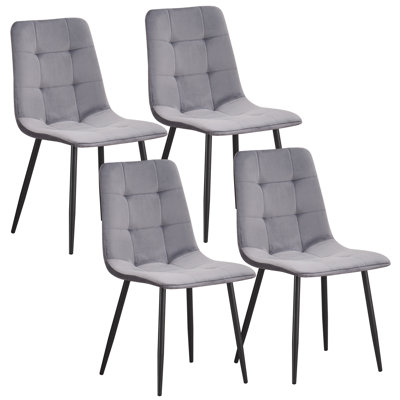 Upholstered Velvet Dining Chair