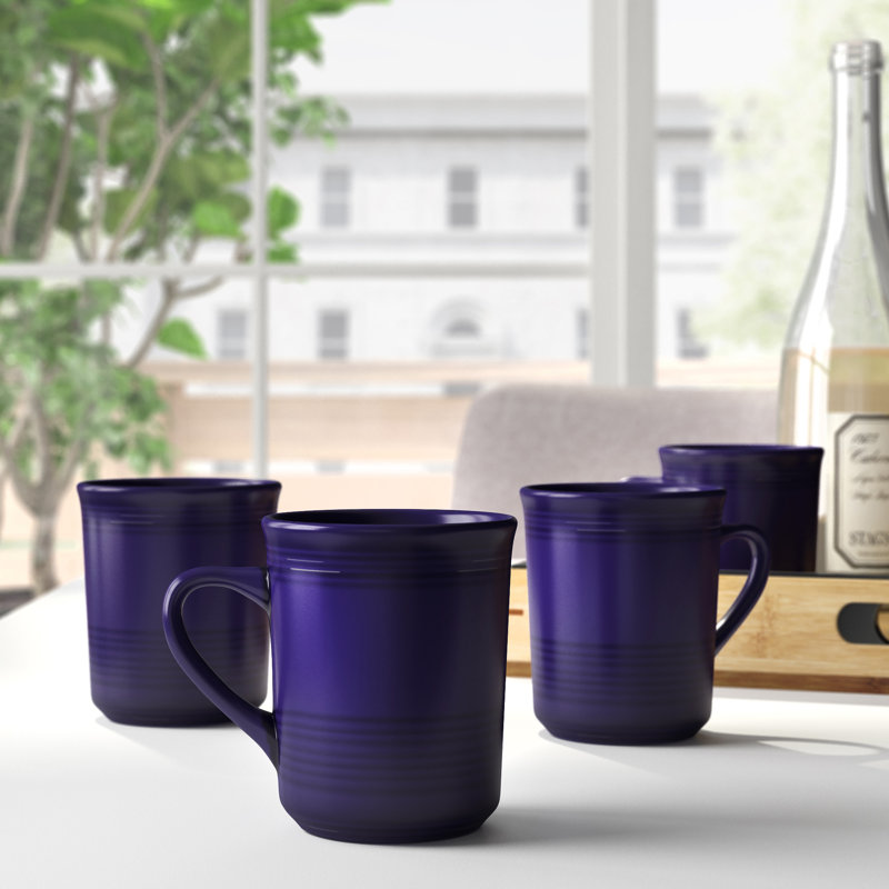 Grande tasse à café Arsène, Bleu de cobalt