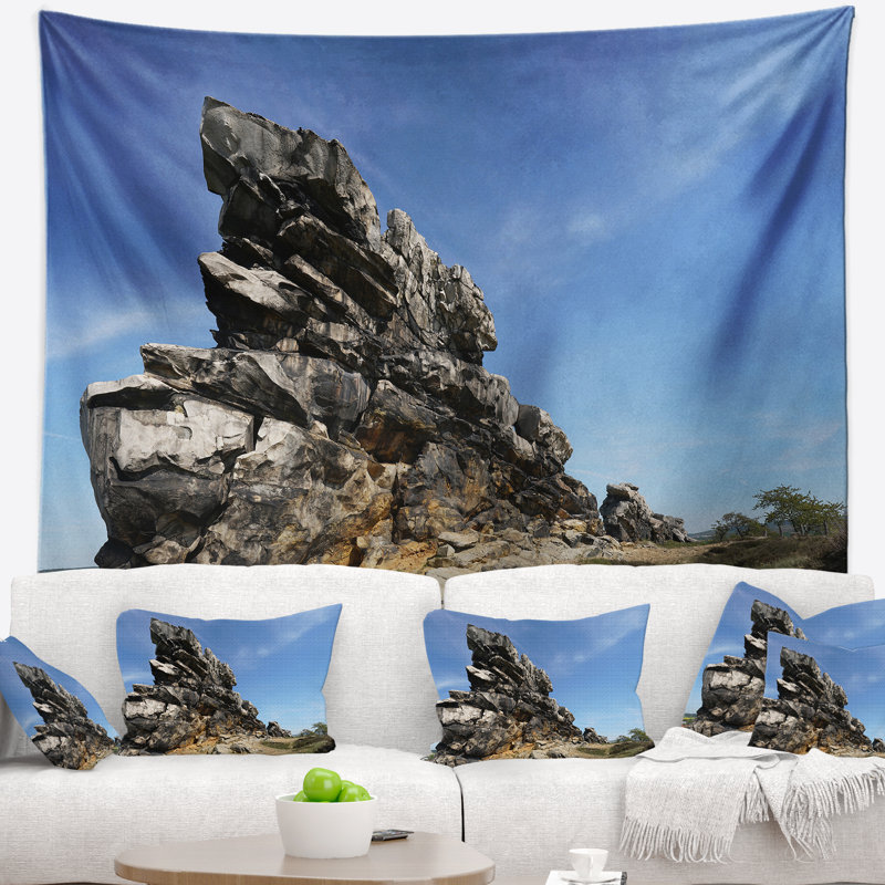 Tapisserie murale en polyester à weddersleben devil avec accessoires suspendus inclus, H 50 po x l 60 po