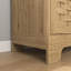 Armoire à chaussures moderne avec tiroir et tablette réglable pour vestibule en bois manufacturé