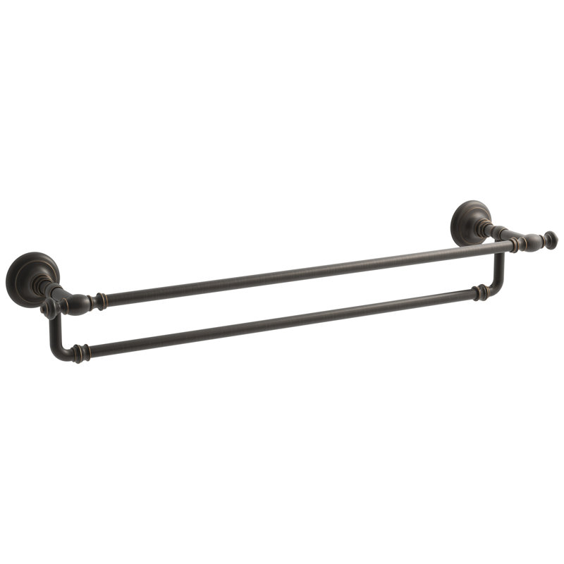 Artifacts® Double 24" Wall Mounted Towel Bar, Oil Rubbed Bronze