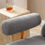 Modern Sherpa Fabric Nursery Rocking Chair-107286198
