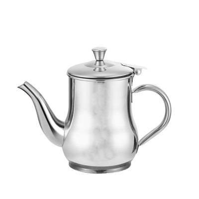oils can Stainless Steel Oil Pot Kitchen Oil Filter Cup Household Oil Pot Drains Oil