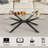 39.37" Rectangle Clear Glass Glass Coffee Table-1640089629