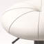 Chaise d'appoint cristal-crème noire (ensemble de 2)
