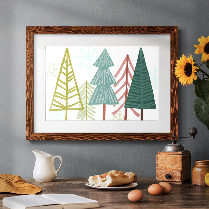 Collection Modern Holiday A - reproduction de cadre photo simple, Érable, H 18 po x l 26 po x P 1,5 po