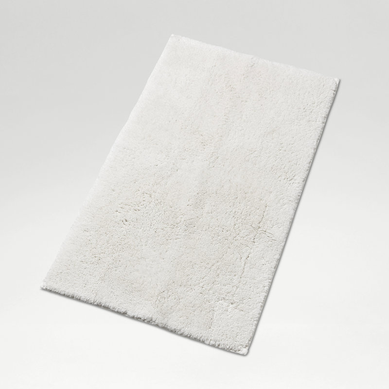 Deep Pile Bath Rug, Parchment