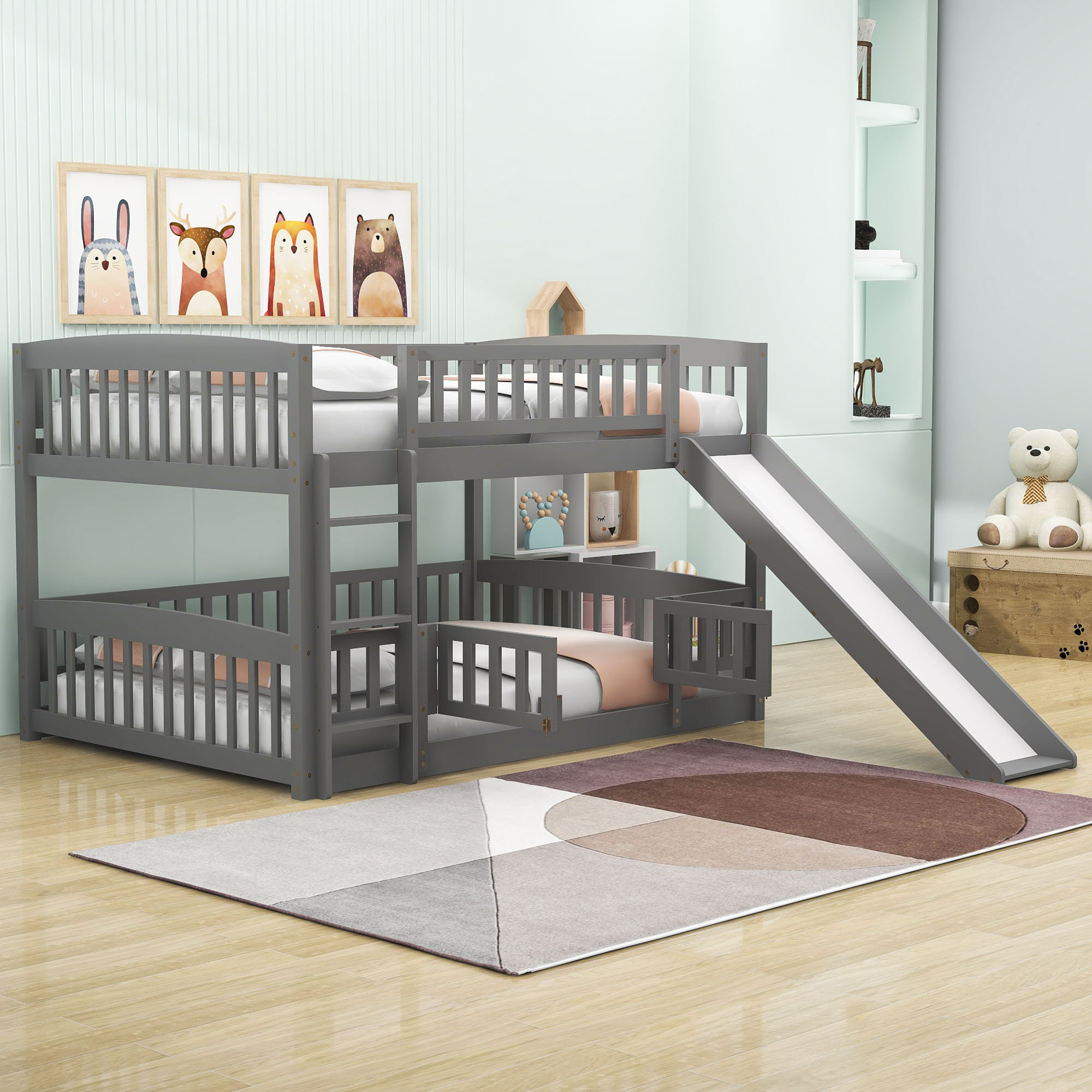 Viv + Rae™ Keeble Full Over Full Standard Bunk Bed & Reviews | Wayfair