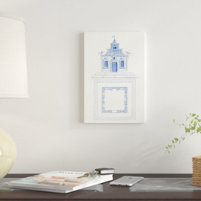 «Pagoda Design I», impression sur toile