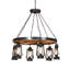 Miner's 6 - Light Chandelier