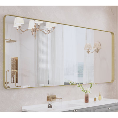 Miroir de salle de bain mural et d'angle Lesamuel