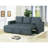 Hollins 85'' Upholstered Convertible Sofa-25808839
