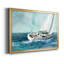 «Antique World Map Grid IV», peinture sur toile encadrée-1972954574-1972954575
