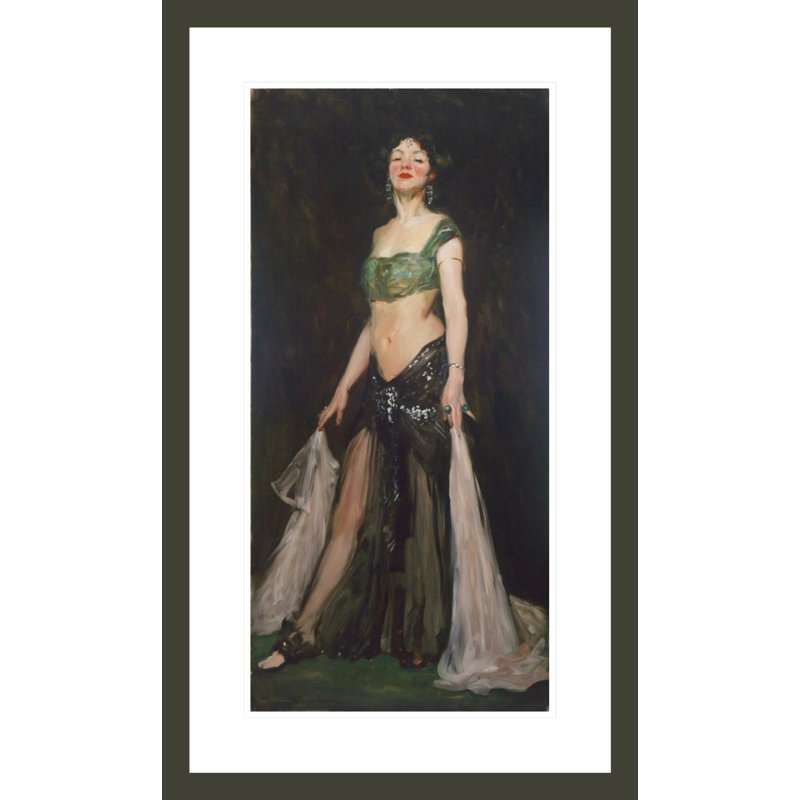 «Salome Dancer» par Robert Henri, impression giclée sur cadre, H 29,5 po x l 17,55 po
