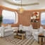 Chaise d'appoint avec coussin - Mendocino Beach