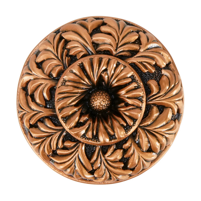 TREMONT KNOB IN PLATE, Copper
