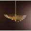 Strasbourg Chandelier in Vintage Brass