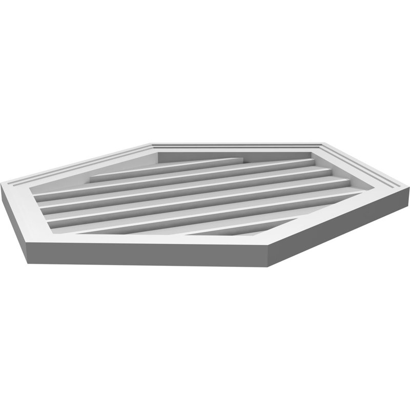 Pente verticale verticale en uréthane 5 pi, H 24 po x l 28 po x P 1,5 po