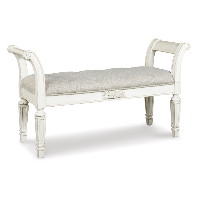 Heraldas Polyester Upholstered Bench